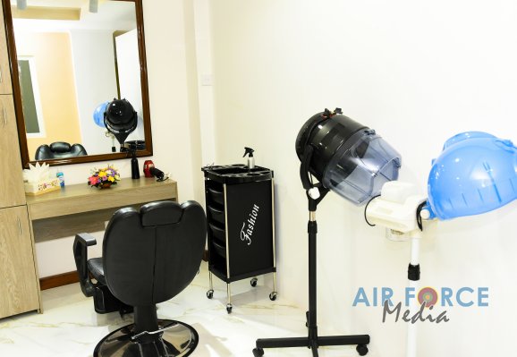 NEWLY RENOVATED CLIPPERS BEAUTY SALON AT GUWANPURA DECLARED OPEN BY THE COMMANDER